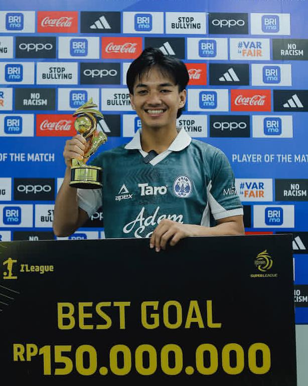 M.Iqbal, Pencetak Gol Terbaik BRI Super League Musim 2025/2026(Foto: Instagram M.Iqbal)